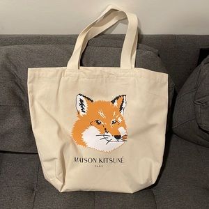 Maison Kitsune tote bag